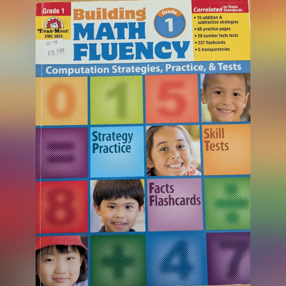 First grade math resource book
